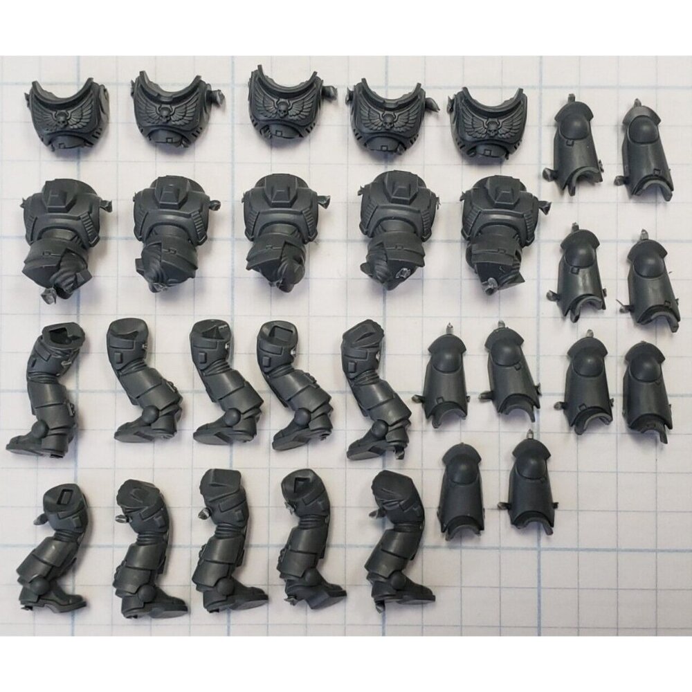 Warhammer 40k Space Marine Bits Primaris Intercessor Torso & Legs Set x5